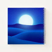 Carnet Désert la nuit (Dos)