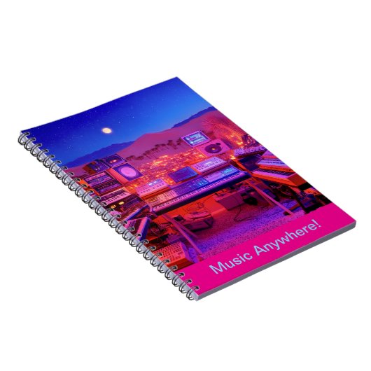 Carnet Desert Music Studio (Côté Droit)