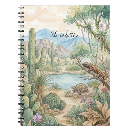Carnet Désert sec (Devant)