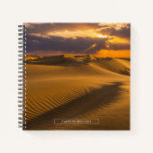 Carnet Deserts | Landscape of Sand Dunes (Devant)