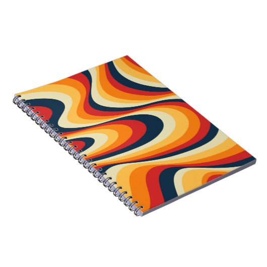 Carnet Design abstrait et coloré (Côté Droit)