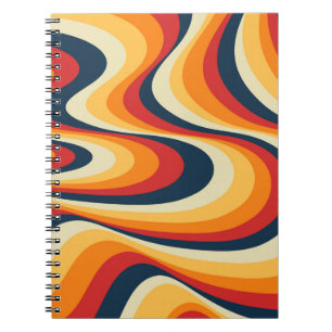 Carnet Design abstrait et coloré
