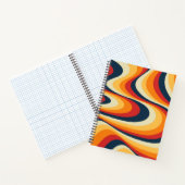 Carnet Design abstrait et coloré (Intérieur)