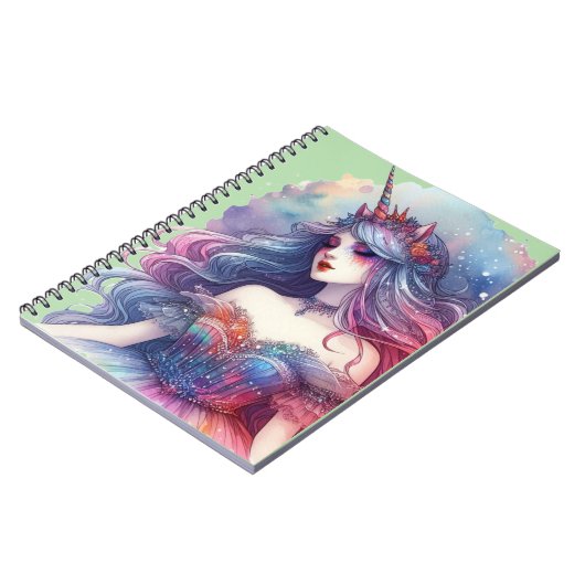 Carnet Design aquarelle (Côté gauche)