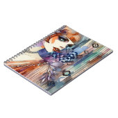 Carnet Design aquarelle (Côté gauche)