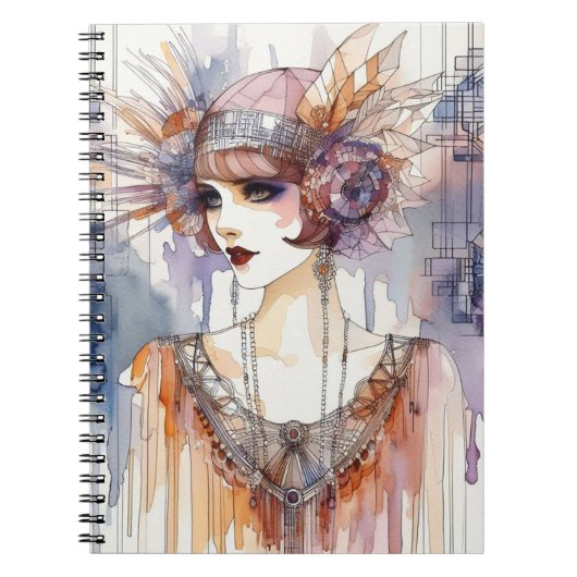 Carnet Design aquarelle (Devant)