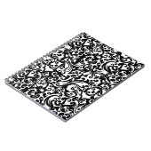 Carnet Design arrière - plan abstrait noir (Côté gauche)