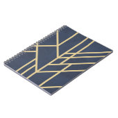 Carnet design Art déco (Côté gauche)