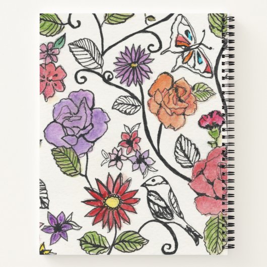 Carnet design Bloomsbury (Dos)