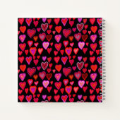 Carnet Design chaleureux rouge (Dos)