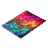 Carnet Design coloré et artistique (Côté gauche)