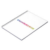 Carnet Design Cool de triathlon (Côté gauche)