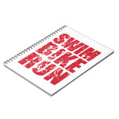 Carnet Design cool de triathlon (Côté gauche)