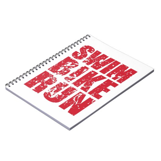 Carnet Design cool de triathlon (Côté gauche)