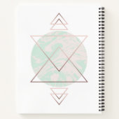 Carnet Design d'art Abstrait géométrique (Dos)