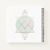 Carnet Design d'art Abstrait géométrique (Dos)