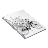 Carnet Design d'art classique de la ligne de fleurs de vé (Côté Droit)
