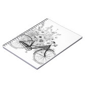 Carnet Design d'art classique de la ligne de fleurs de vé (Côté gauche)