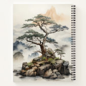 Carnet Design d'art japonais de Bonsai Tree (Dos)