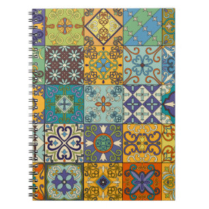 Carnet Design de carreaux Talavera portugais
