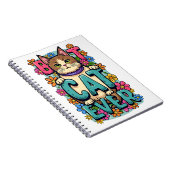 Carnet Design de charme pour amoureux de les chats (Côté Droit)