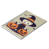 Carnet Design de décoration Halloween (Côté gauche)