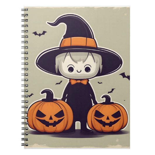 Carnet Design de décoration Halloween (Devant)