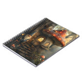 Carnet Design de gnome et de champignon (Côté gauche)