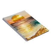 Carnet Design de la gamme Watercolor Beach 3 (Côté Droit)