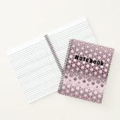 Carnet Design de métamorphose rose (Intérieur)