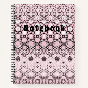 Carnet Design de métamorphose rose