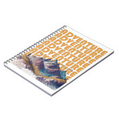 Carnet Design de montagne d'aventure (Côté gauche)