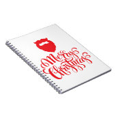 Carnet Design de Noël Barbe Père Noël (Côté Droit)