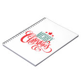 Carnet Design de Noël et étoiles (Côté gauche)