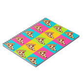 Carnet design de pizza (Côté gauche)