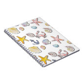 Carnet Design de plage simple et agréable (Côté Droit)