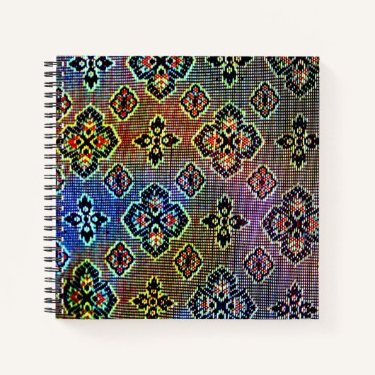 Carnet Design de Sari en Inde (Devant)
