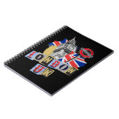 Carnet Design de style rétro à Londres (Côté gauche)