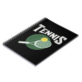Carnet Design de tennis (Côté gauche)
