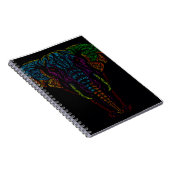 Carnet Design de tête éléphant (Côté Droit)