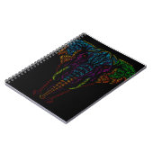 Carnet Design de tête éléphant (Côté gauche)