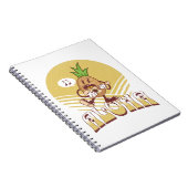 Carnet Design de texte de style rétro "Aloha" (Côté Droit)