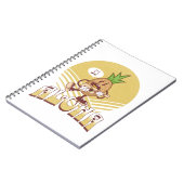 Carnet Design de texte de style rétro "Aloha" (Côté gauche)