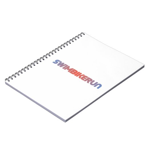 Carnet Design de triathlon (Côté gauche)