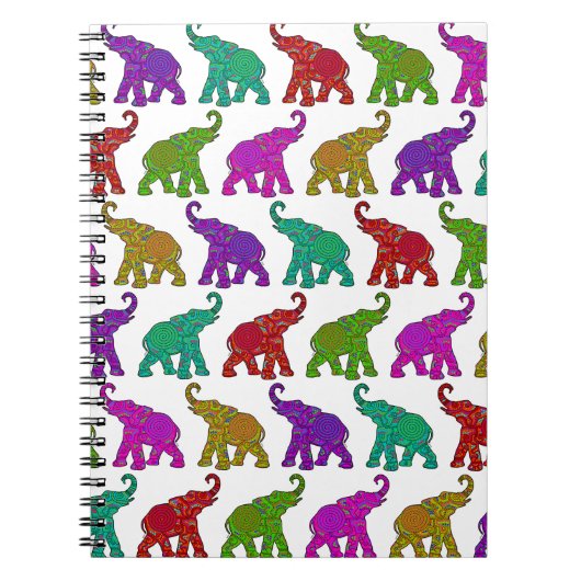 Carnet Design de tuiles motifs Elephant Walk (Devant)