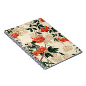 Carnet Design décoratif de baies rouges et blanches (Côté Droit)