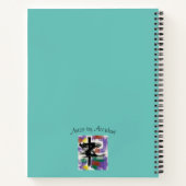 Carnet Design en dalles bleu profond (Dos)