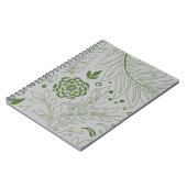 Carnet Design floral 17 (Côté gauche)