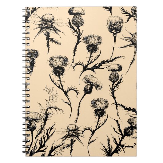 Carnet design floral, décoration d'intérieur, décoration (Devant)