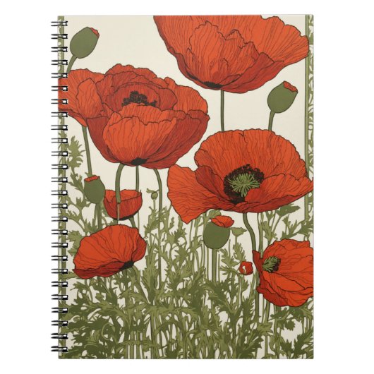 Carnet Design floral élégant (Devant)